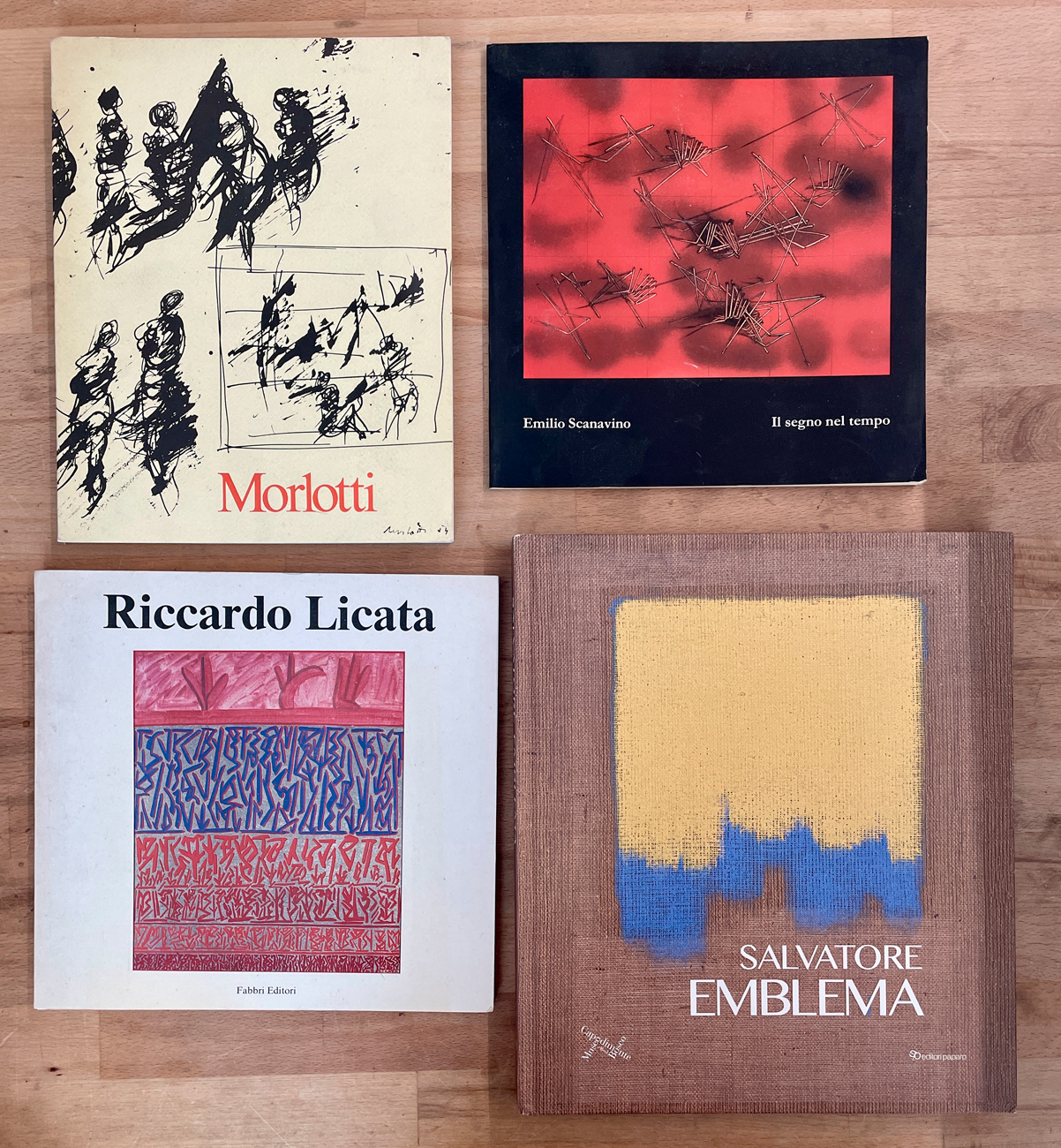 ARTE ITALIANA DEL DOPOGUERRA - Lotto unico di 4 cataloghi