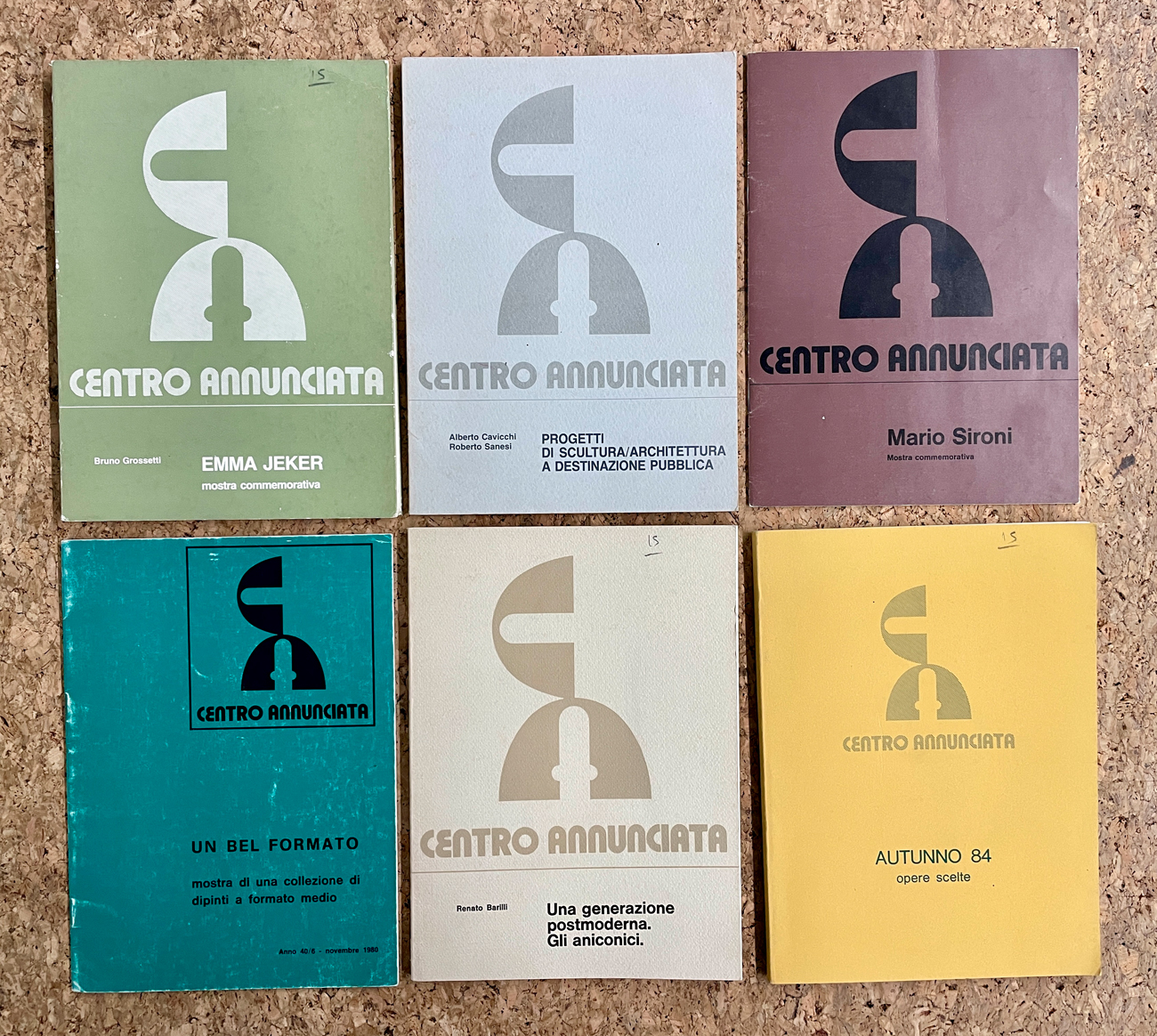 EDIZIONI CENTRO ANNUNCIATA (MILANO) - Lotto unico di 6 cataloghi