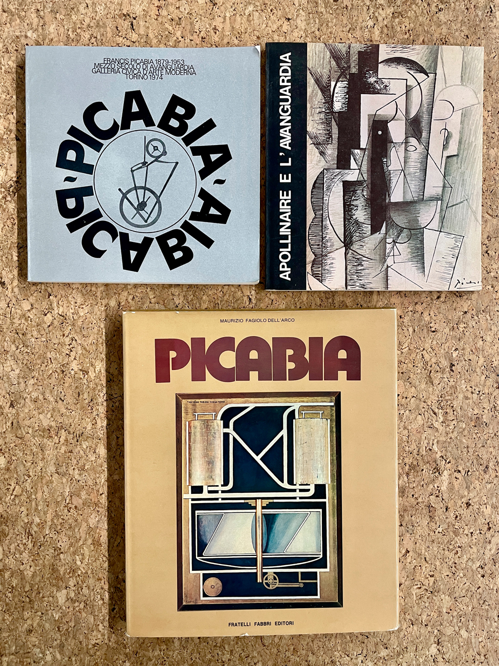 GUILLAUME APOLLINAIRE E FRANCIS PICABIA - Lotto unico di 3 cataloghi