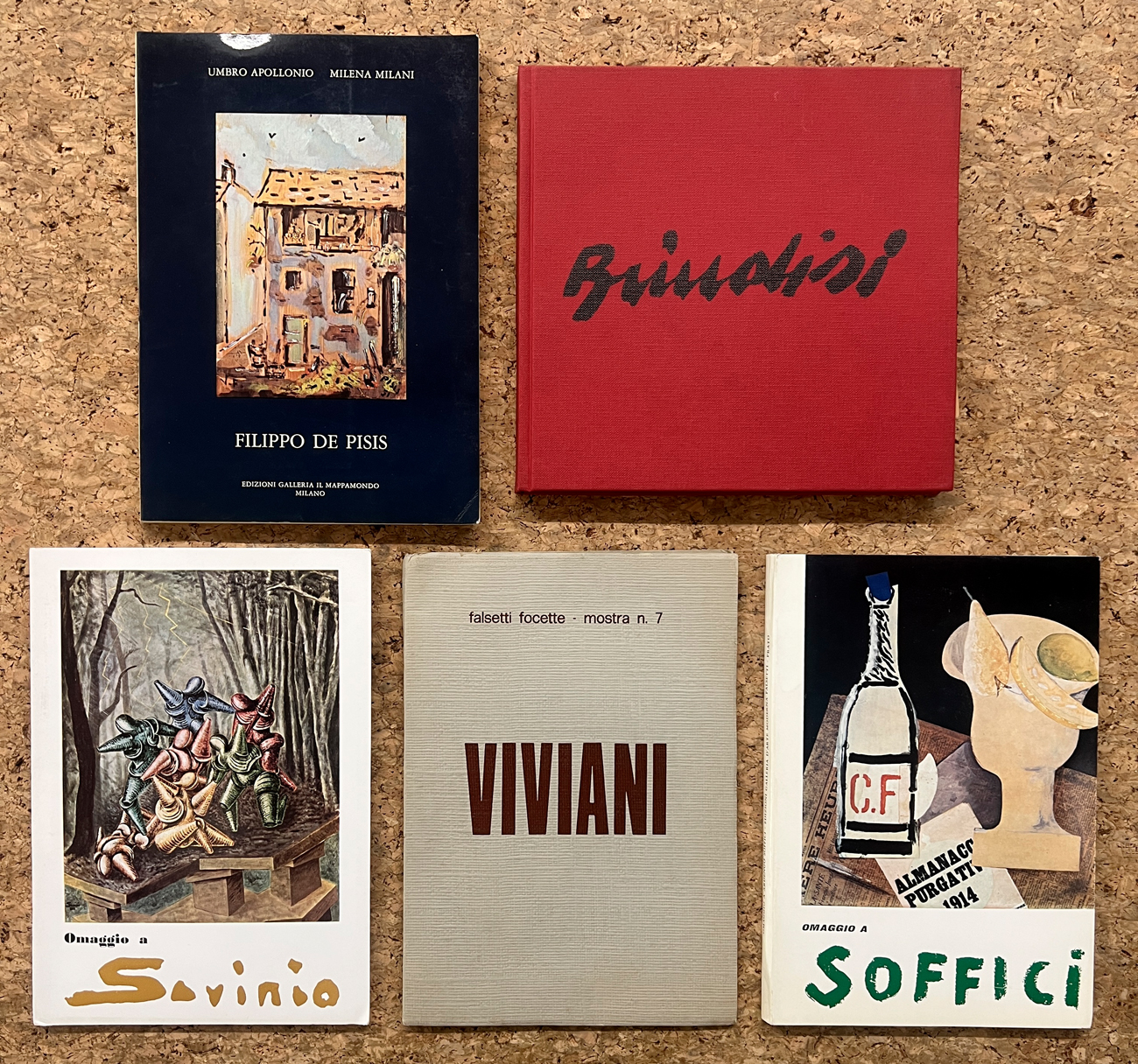 PITTURA FIGURATIVA ITALIANA - Lotto unico di 5 cataloghi