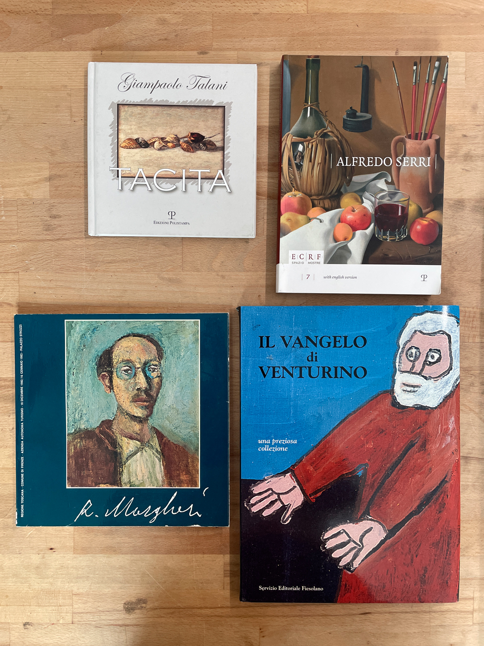 ARTE CONTEMPORANEA ITALIANA - Lotto unico di 4 cataloghi