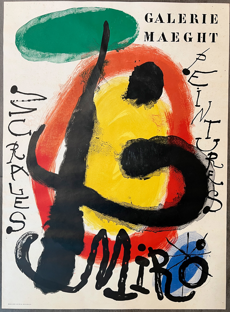 JOAN MIRÒ - Mirò. Peintures murales, 1961
