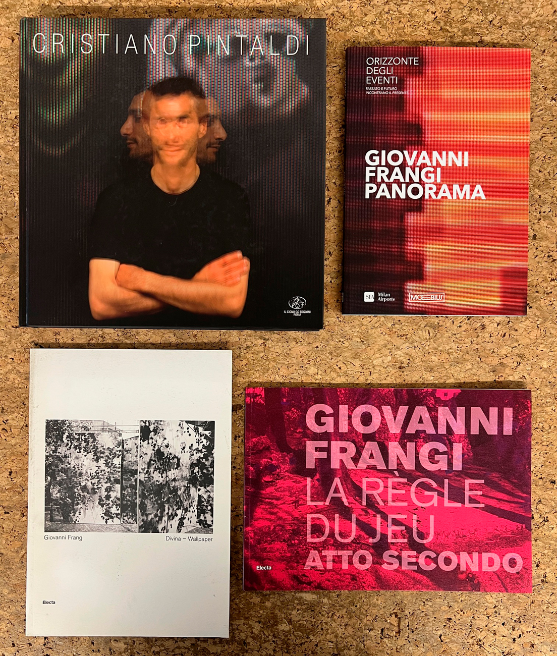 GIOVANNI FRANGI E CRISTIANO PINTALDI - Lotto unico di 4 cataloghi
