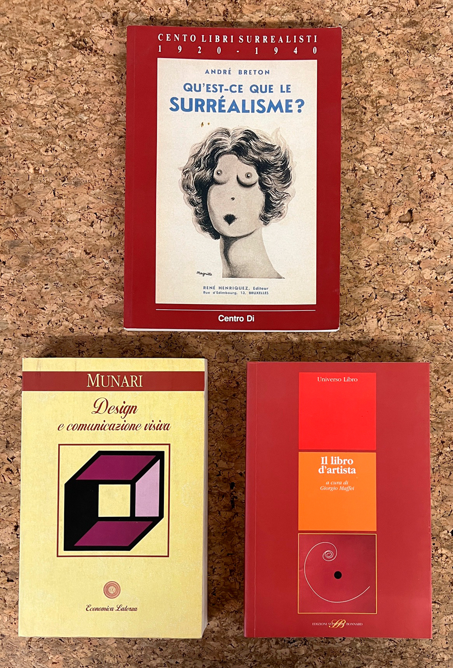 LIBRO D'ARTE E COMUNICAZIONE VISIVA - Lotto unico di 3 cataloghi