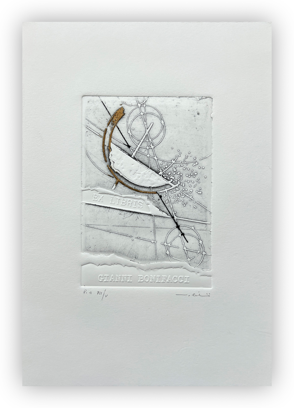 WALTER VALENTINI (1928-2022) - Ex libris Gianni Bonifacci