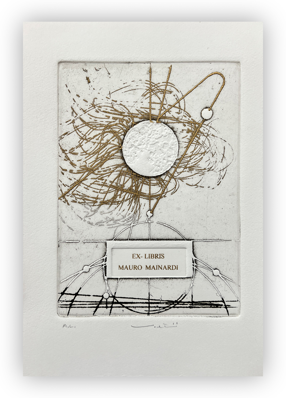 WALTER VALENTINI (1928-2022) - Ex libris Mauro Mainardi