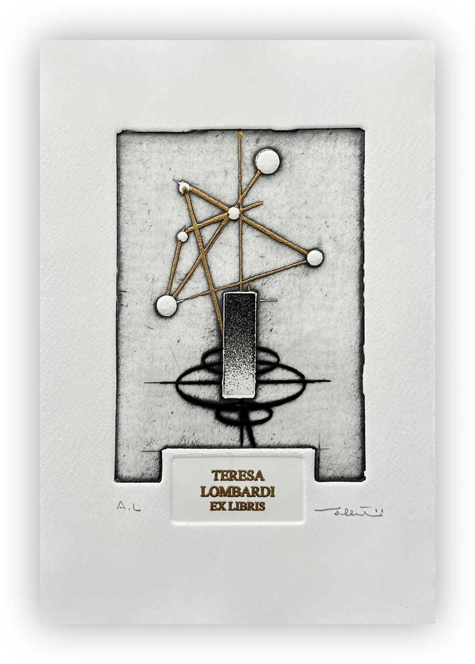 WALTER VALENTINI (1928-2022) - Ex libris Teresa Lombardi
