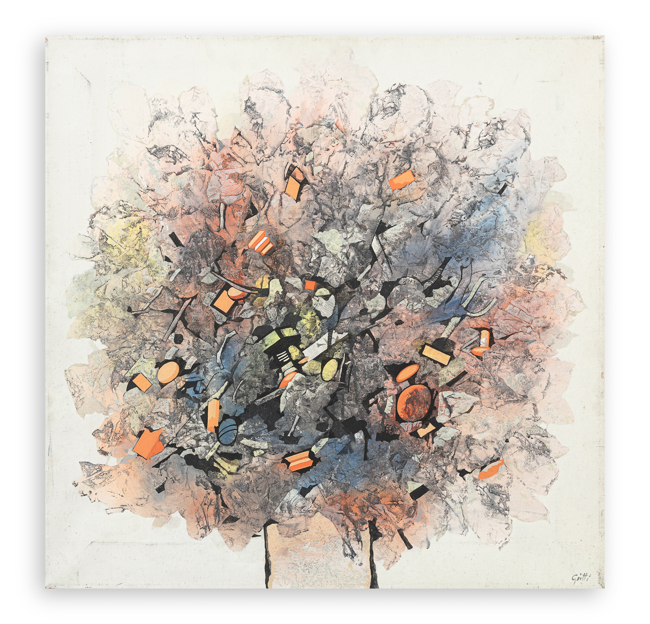 CALISTO GRITTI (1937) - Albero 1, 1977