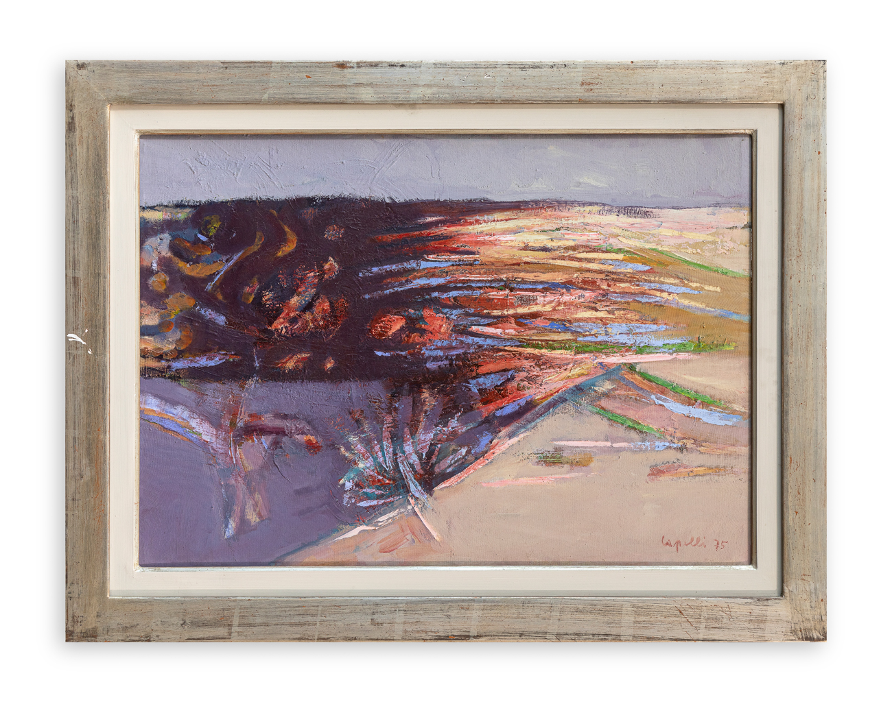 ANGELO CAPELLI (1930-2022) - Paesaggio invernale, 1975