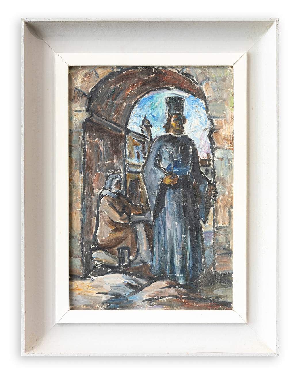 CESARE VAGARINI (1905-1990 - Prete greco in Palestina