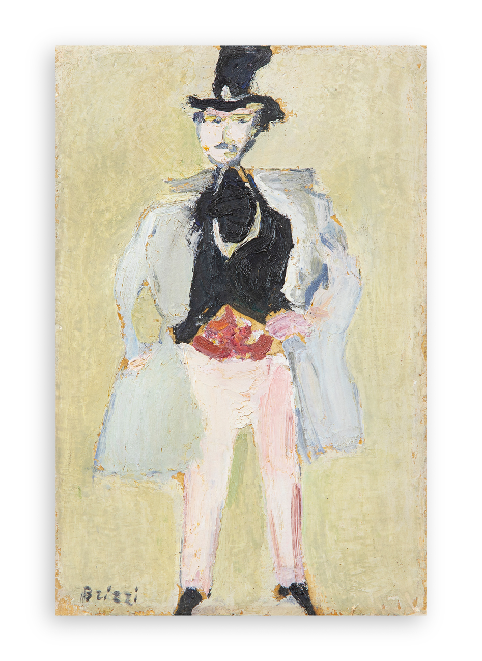 ALDO BRIZZI (1907-1957) - Senza Titolo (Da un costume del XIX secolo)