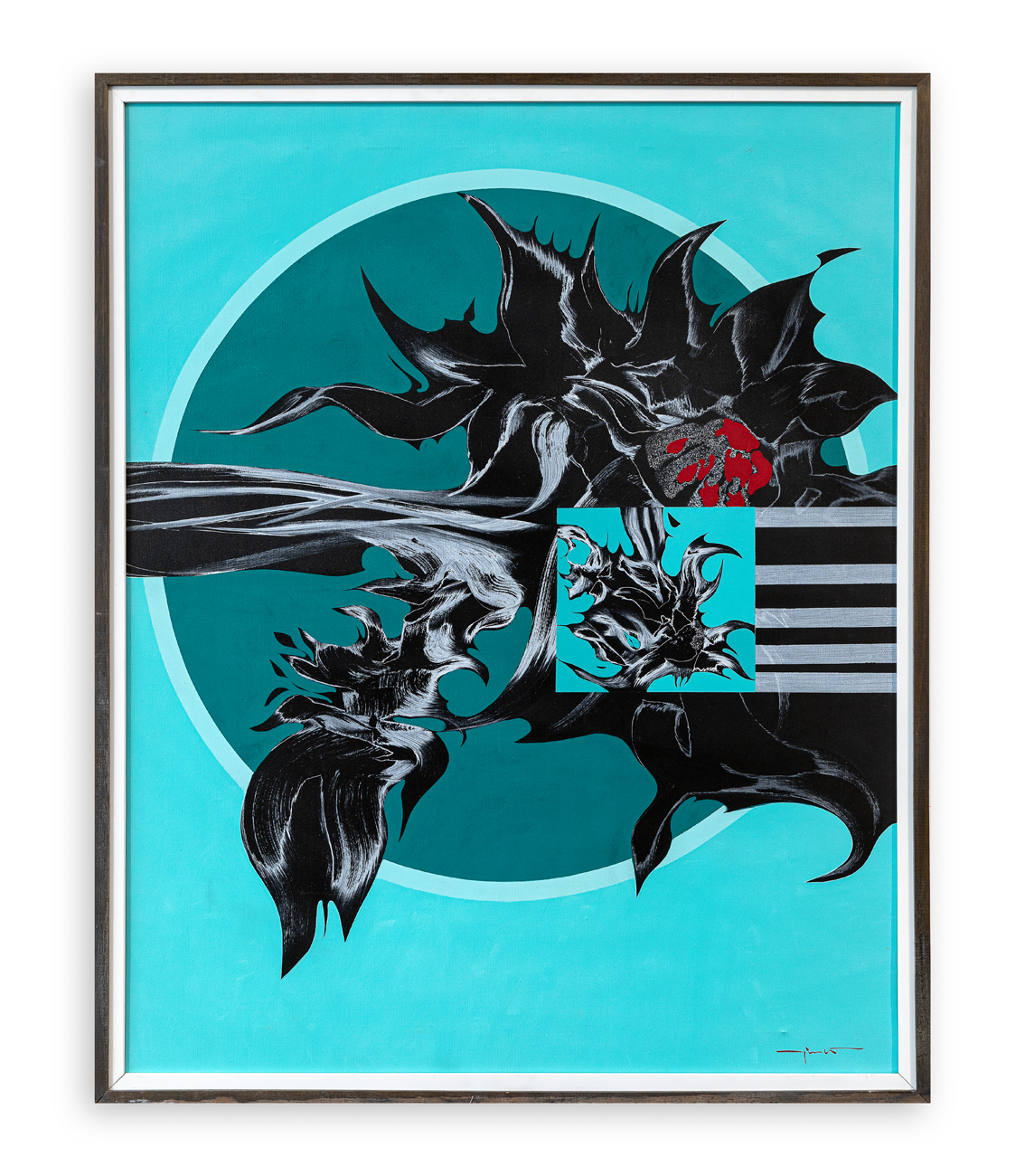 CARLO GIUSTO (1929-2020) - Fiori nello spazio, 1971
