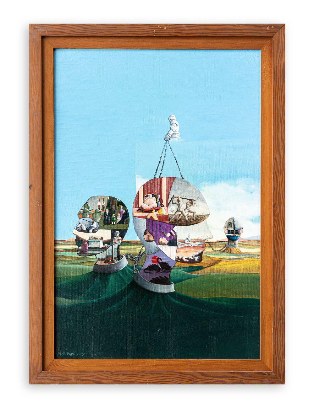 PAOLO BUZI (1953) - La mente reattiva, 1977