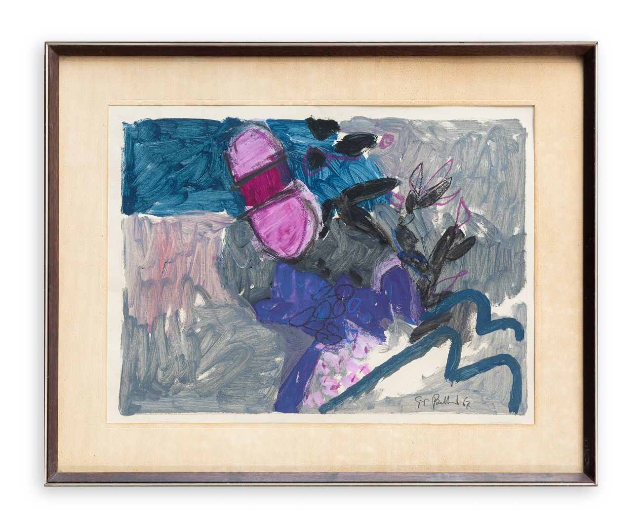 GIORGIO BELLANDI (1930-1976) - Senza Titolo, 1967