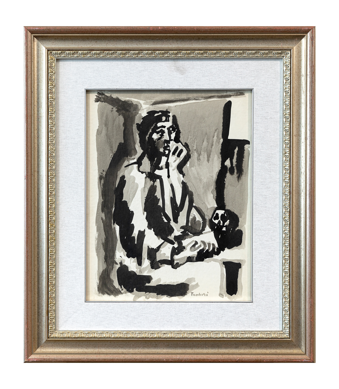 ORFEO TAMBURI (1910-1994) - Senza Titolo (Figura)