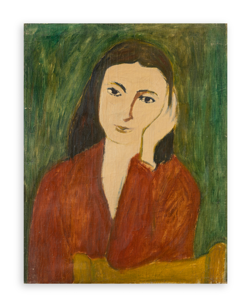 UMBERTO RAVAZZI (1902-1963) - Ritratto della moglie, 1948