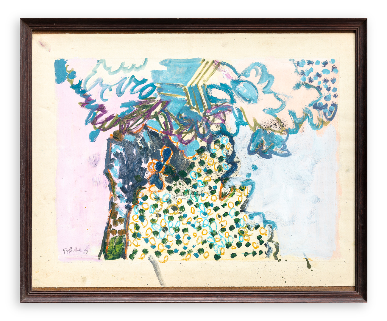 GIORGIO BELLANDI (1930-1976) - Senza Titolo, 1967