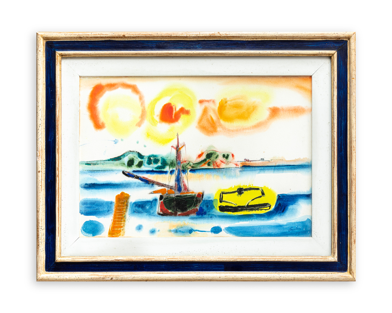 ENRICO PAULUCCI (1901-1999) - Senza Titolo (Marina), 1973)