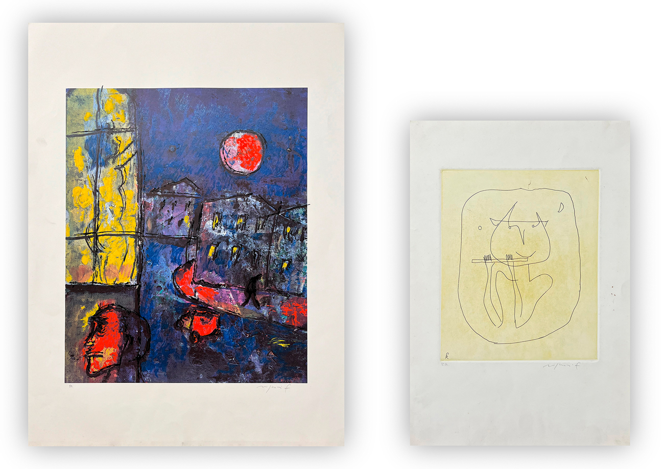 FRANCO ROGNONI (1913-1999) - Lotto unico di 2 opere