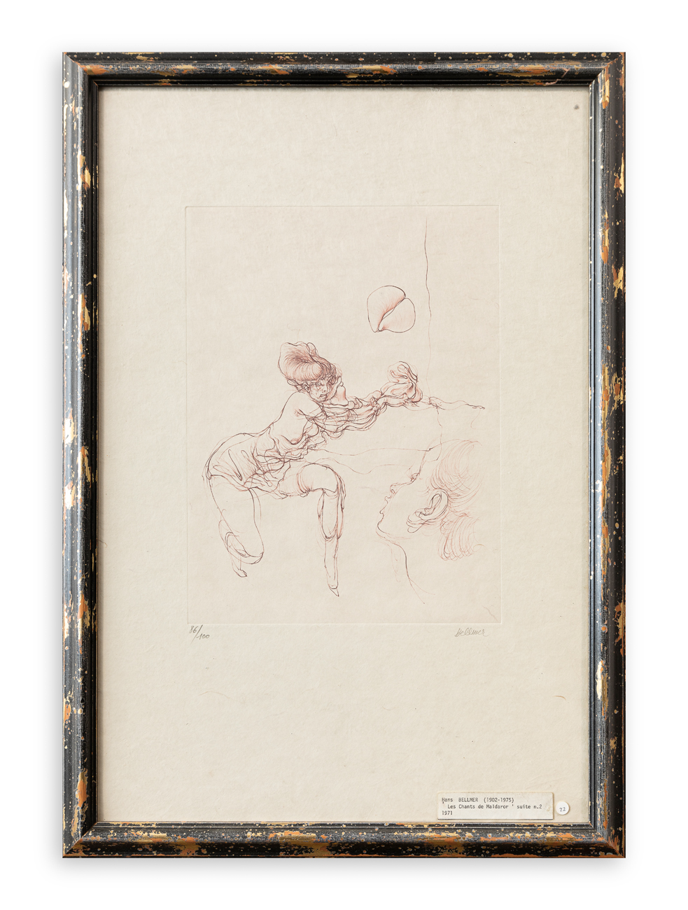 HANS BELLMER (1902-1975) - Les chants de Maldoror, 1971