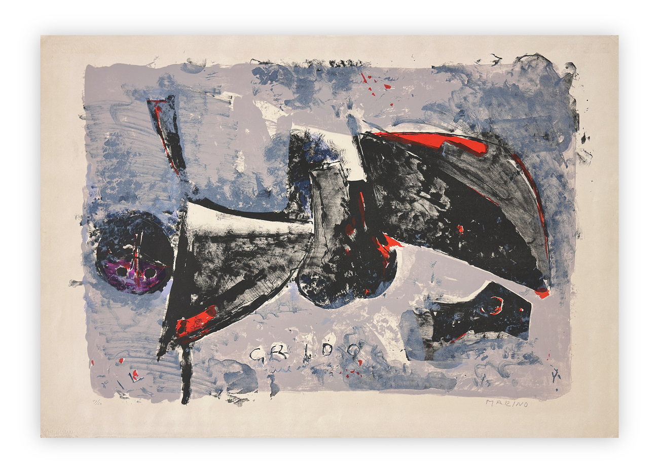 MARINO MARINI (1901-1980) - Il grido, 1965