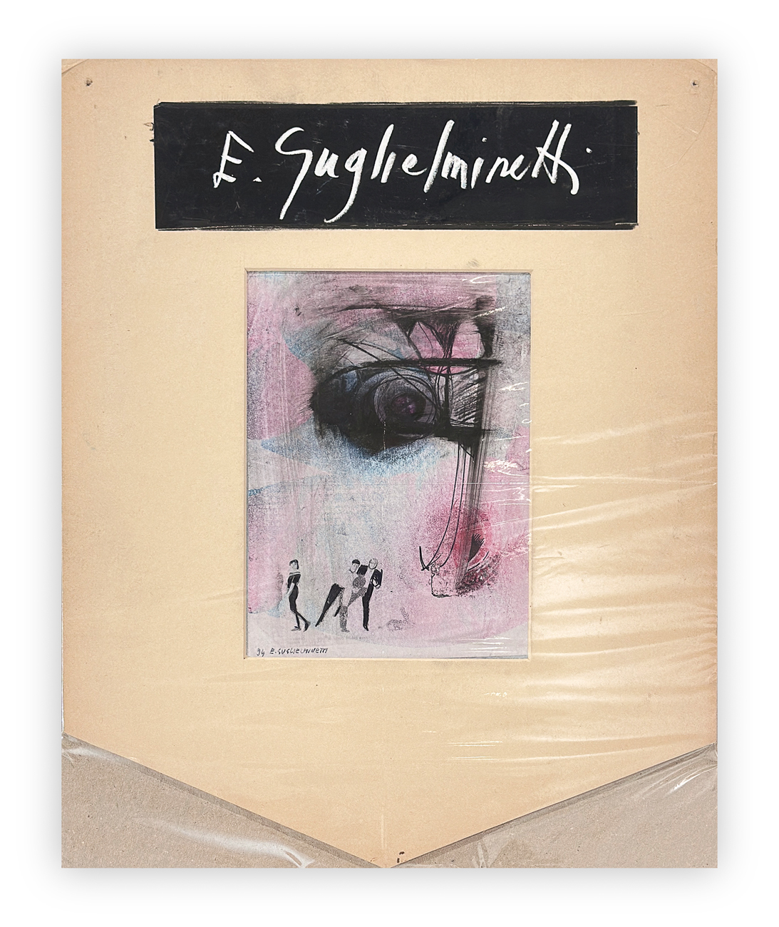 EUGENIO GUGLIELMINETTI (1921-2006) - Senza Titolo, 1994