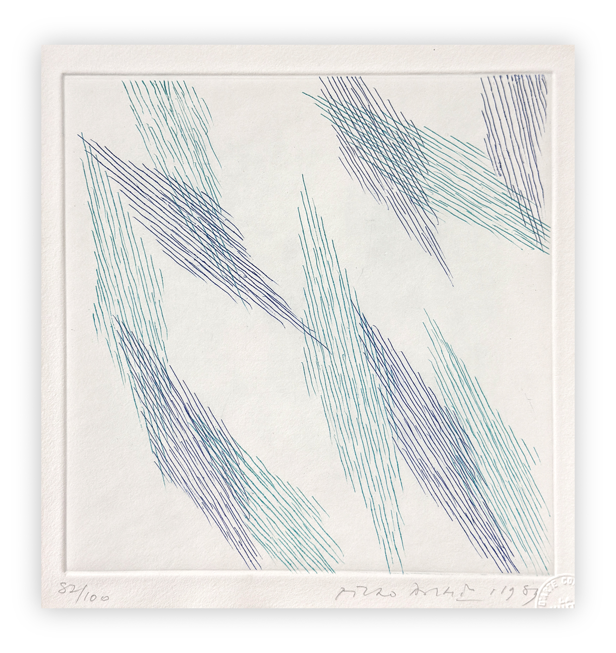 PIERO DORAZIO (1927-2005) - Senza Titolo, 1989