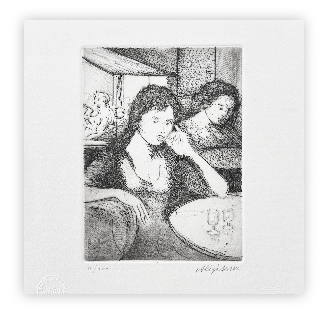 ALIGI SASSU (1912-2000) - Senza Titolo