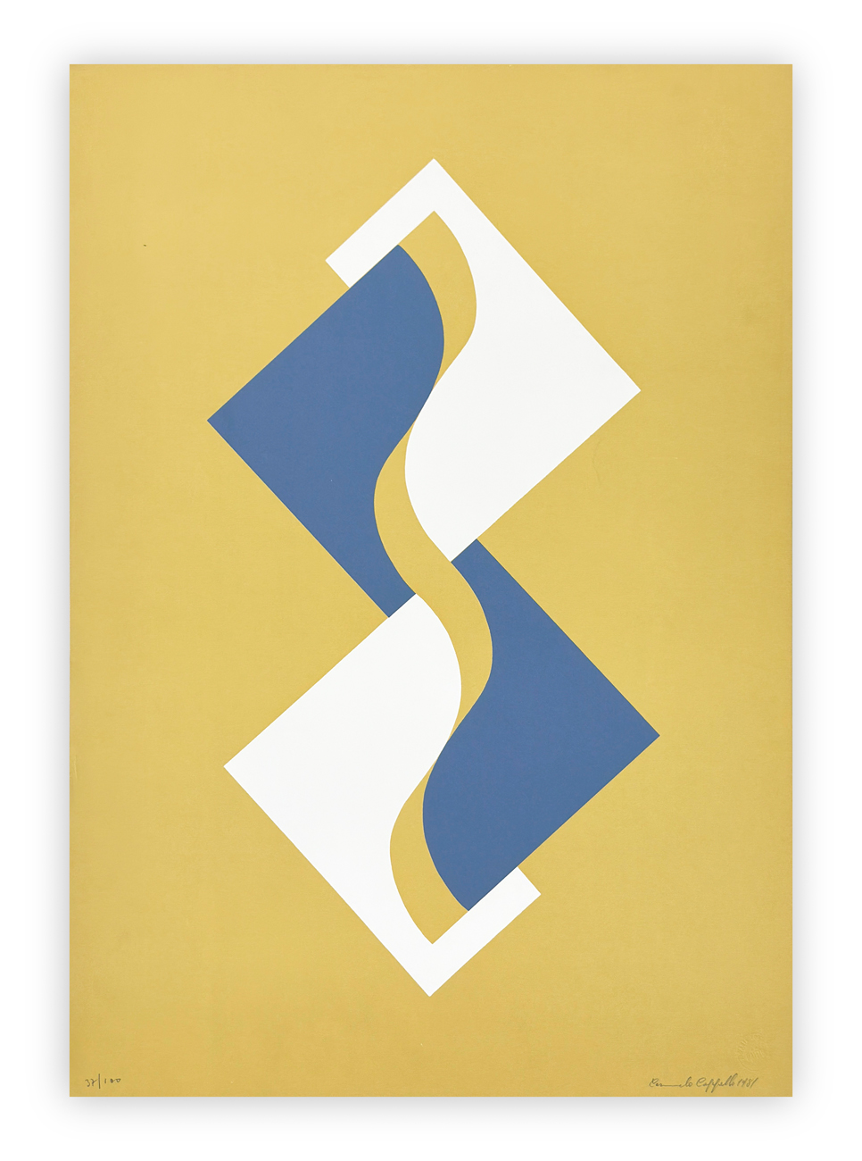 CARMELO CAPPELLO (1912-1996) - Senza Titolo, 1981