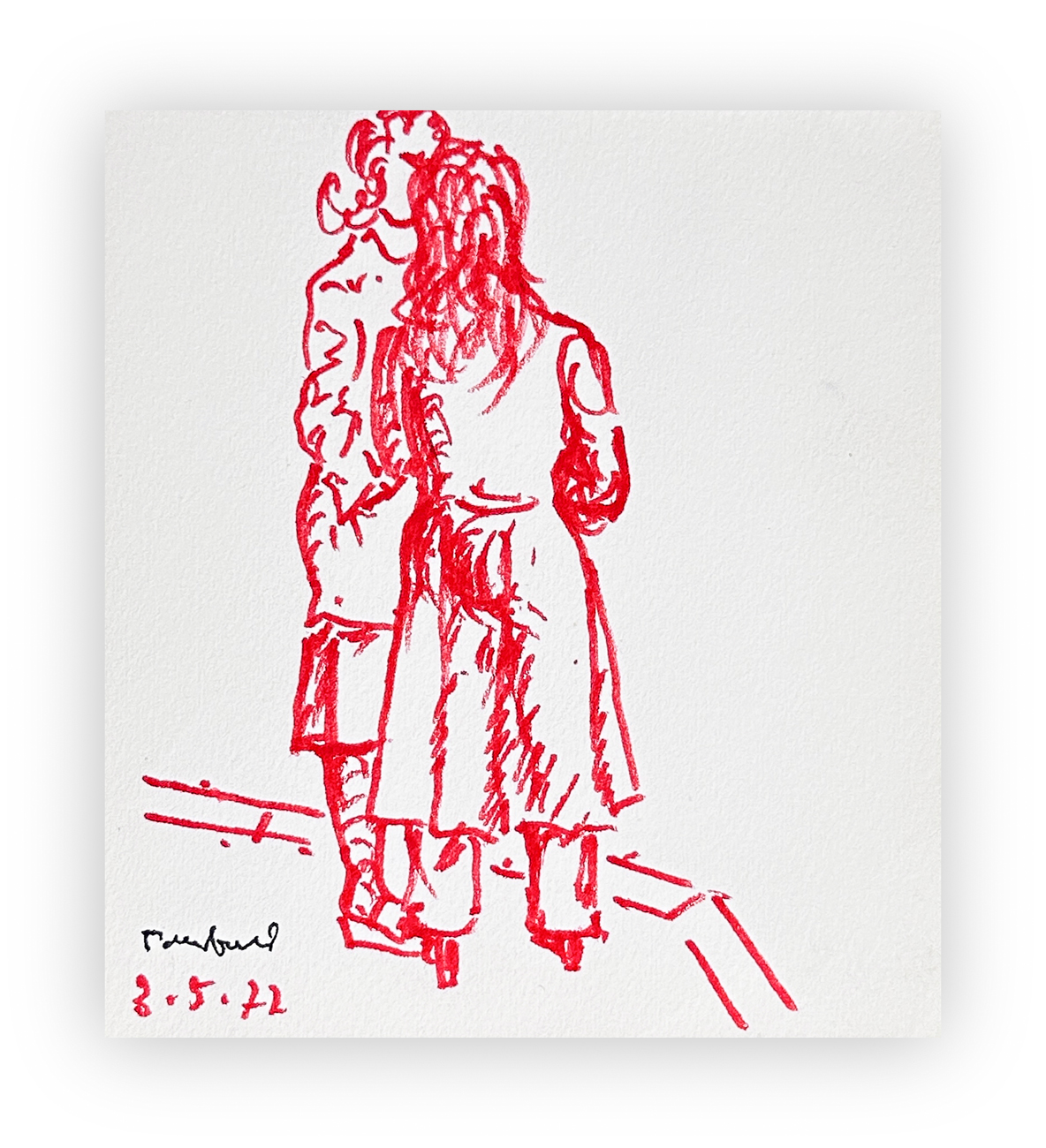 ORFEO TAMBURI (1910-1994) - Senza Titolo, 1972
