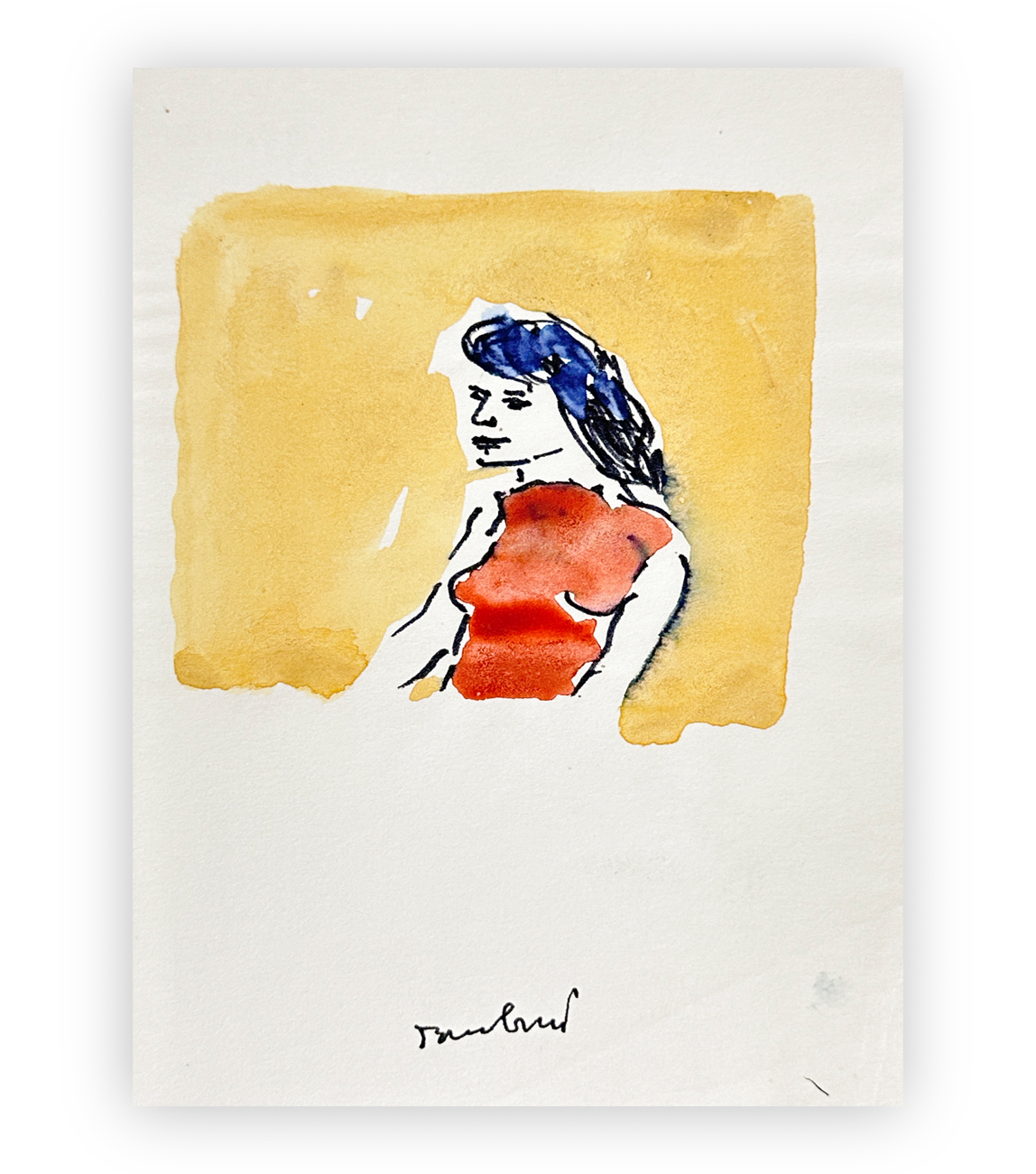 ORFEO TAMBURI (1910-1994) - Senza Titolo