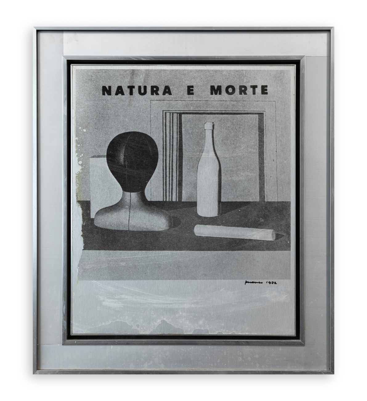 SARENCO (1945-2017) - Natura e morte, 1972