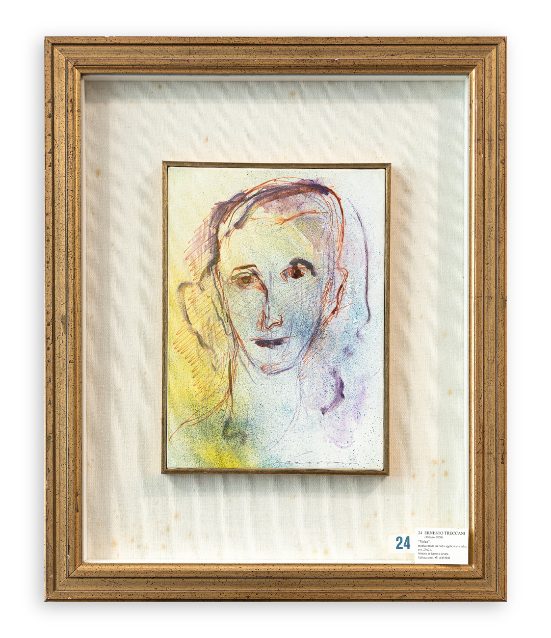 ERNESTO TRECCANI (1920-2009) - Volto