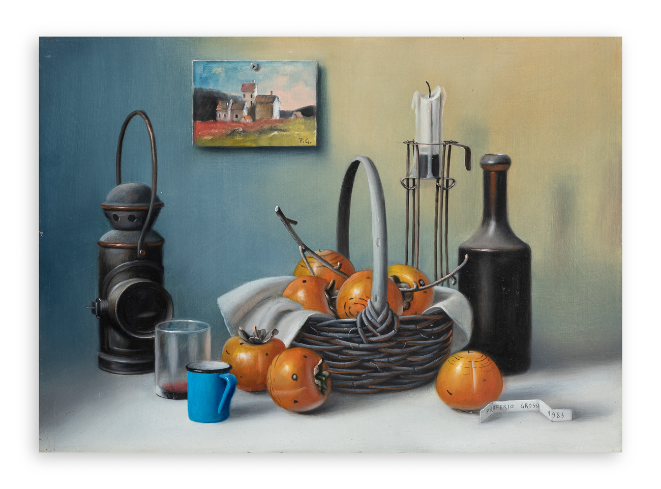 PROFERIO GROSSI (1923-2000) - Senza Titolo , 1983