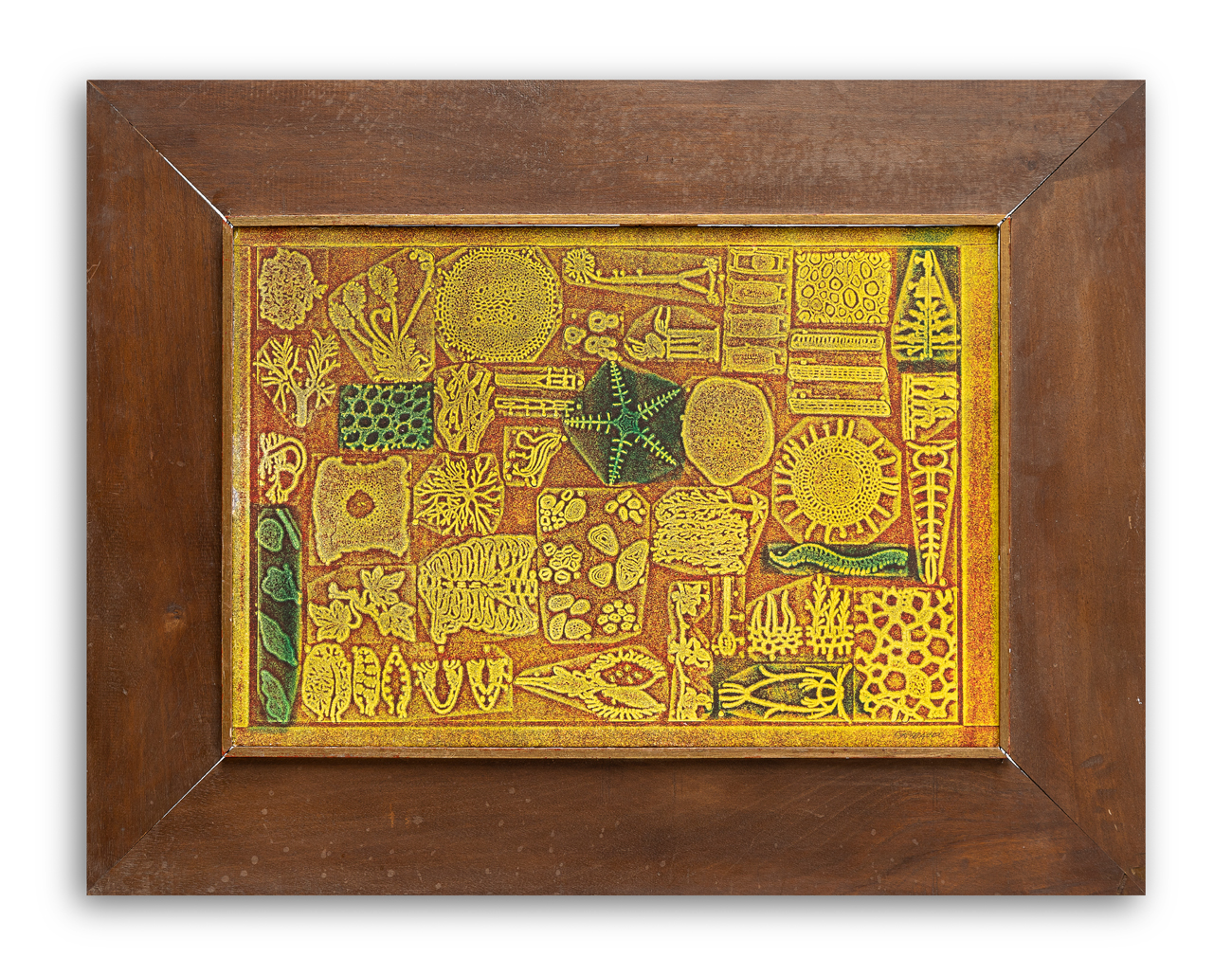 EZIO GRIBAUDO (1929-2022) - Composizione, 1968