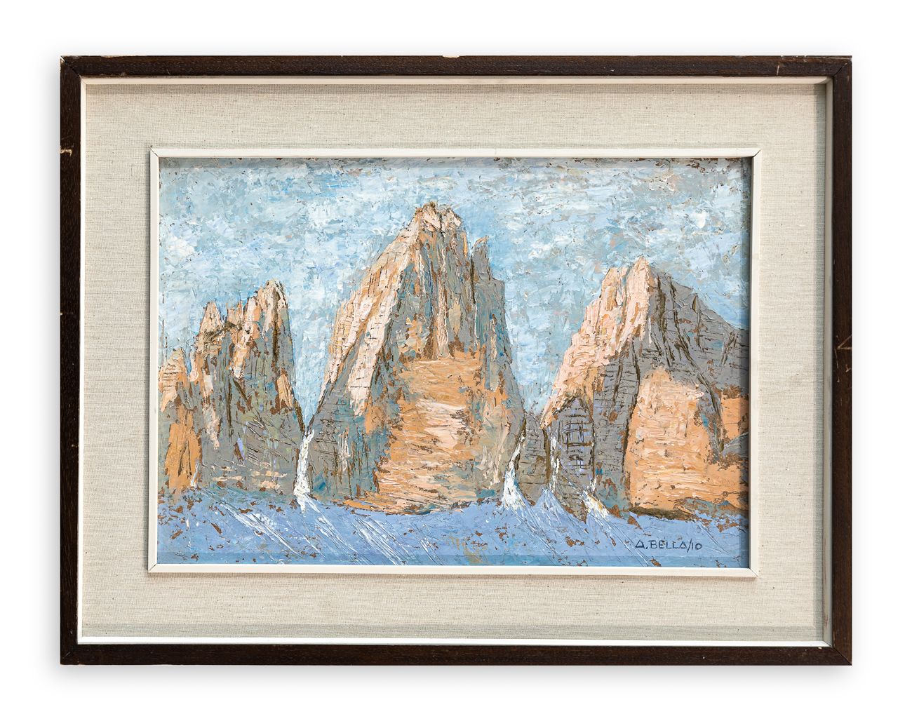 BELLASIO - Dal Lago di Misura. Tre cime di Lavaredo