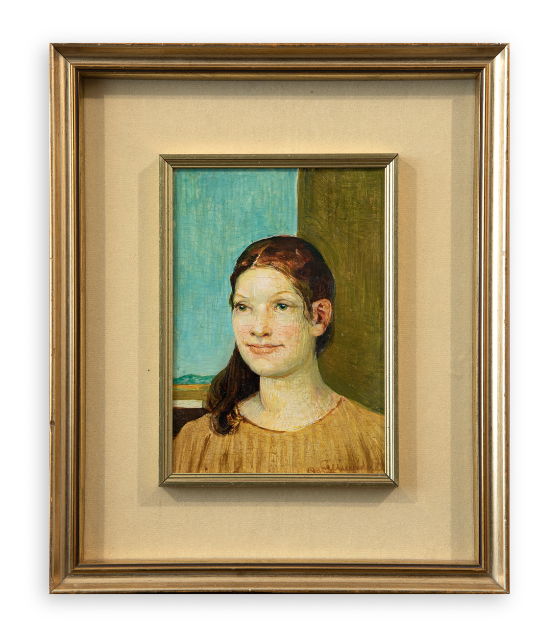GIULIO VITO MUSITELLI (1901-1990) - Senza Titolo (Fanciulla), 1985