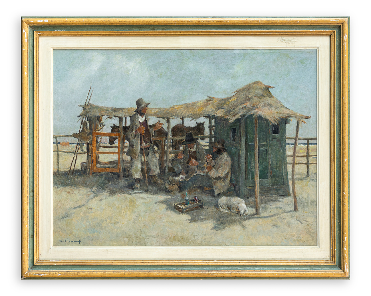 GHIGO TOMMASI (1906-1997) - Butteri, 1973