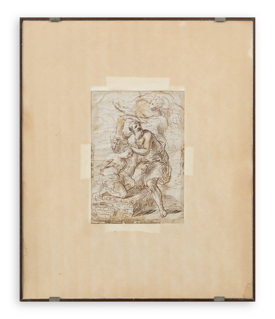 ANONIMO DEL XVIII SECOLO - Senza Titolo (Il sacrificio di Isacco)