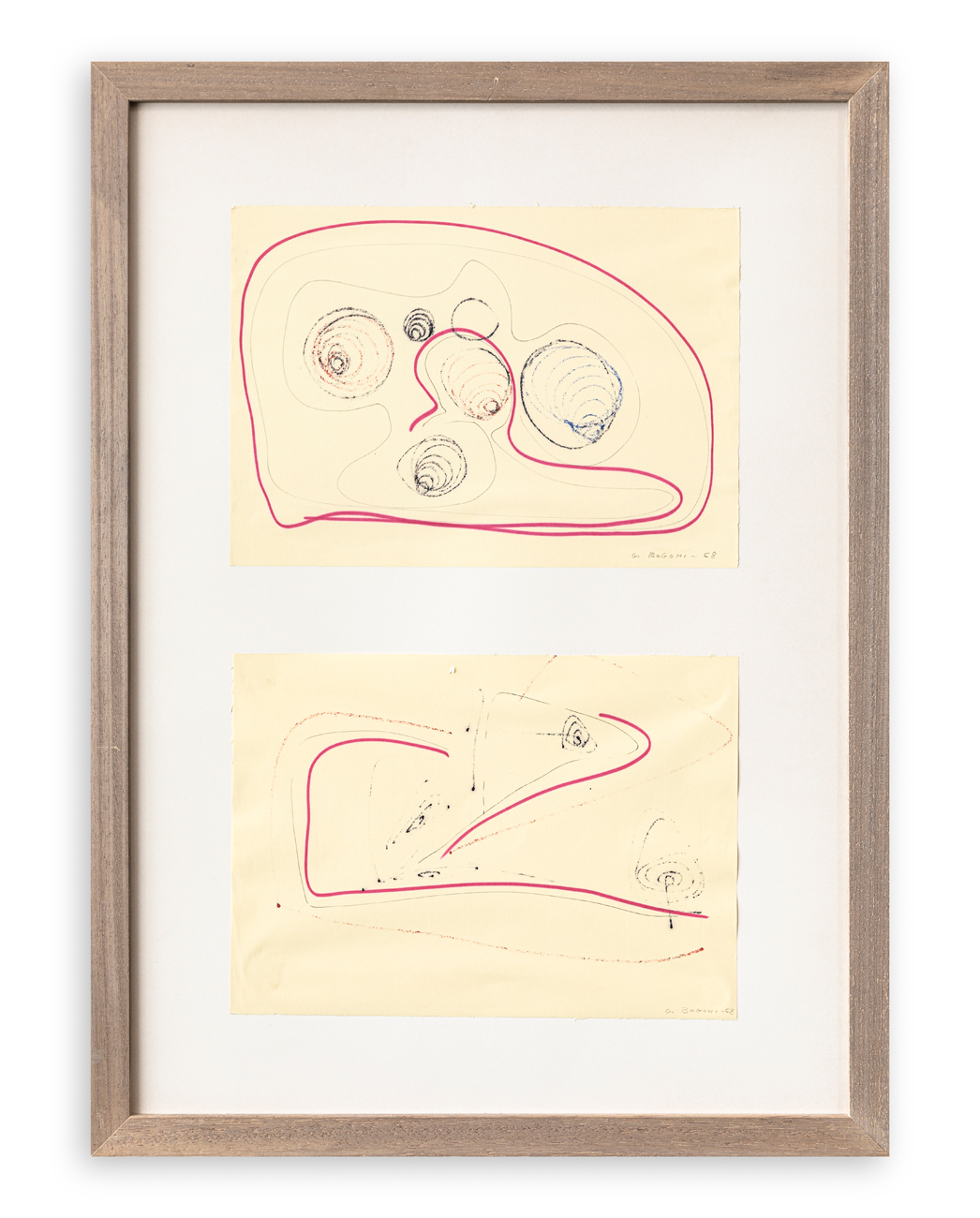 GINO BOGONI (1921-1990) - Lotto unico di 2 opere