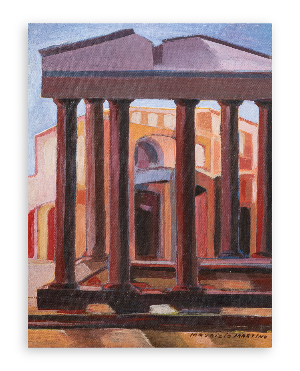 MAURIZIO MARTINO (1954) - Rovine greco-romane
