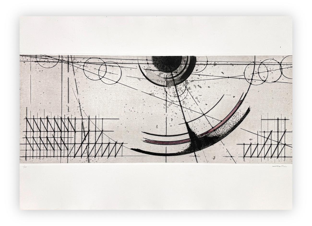 WALTER VALENTINI (1928-2022) - Lo spazio, il tempo, 1992