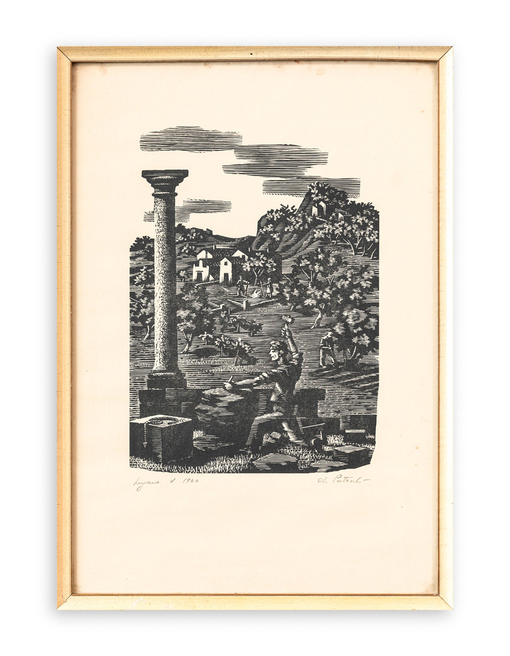 ALDO PATOCCHI (1907-1986) - Senza Titolo, 1960

