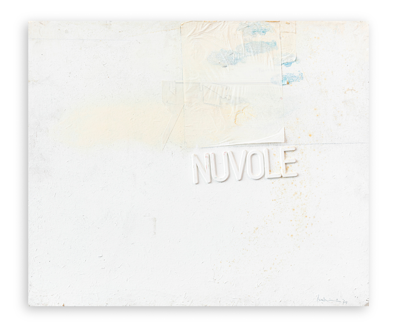 EUGENIO LOMBARDINI  - Nuvole, 1975