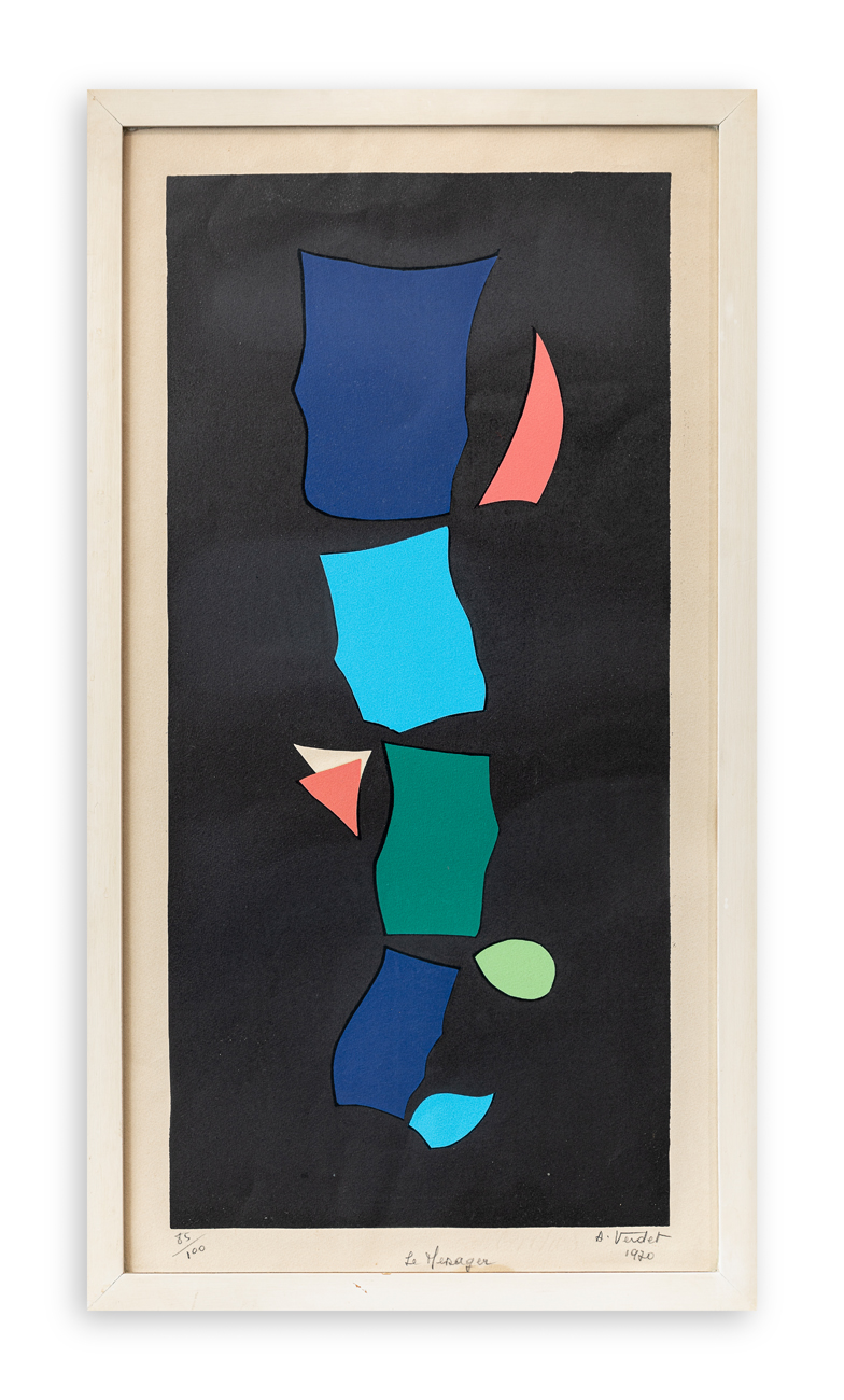 ANDRÉ VERDET (1913-2014) - Le messager, 1970