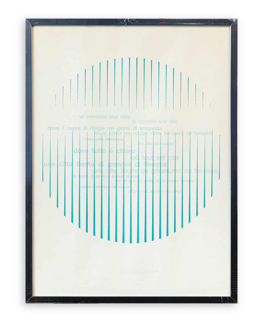 NINO CALOS (1926-1990) - Senza Titolo, 1974