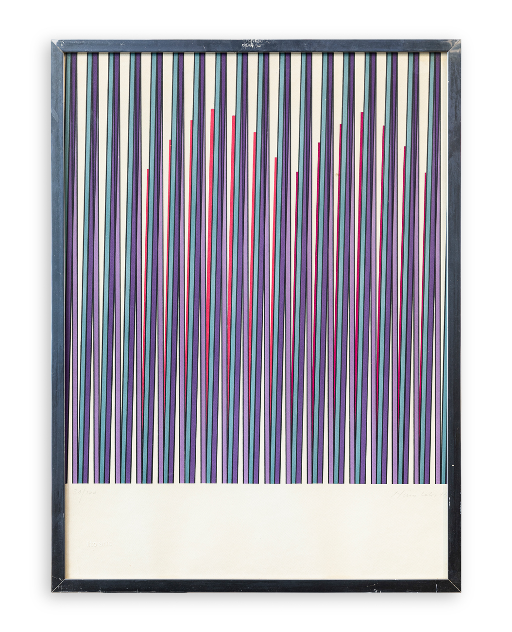 NINO CALOS (1926-1990) - Senza Titolo, 1974