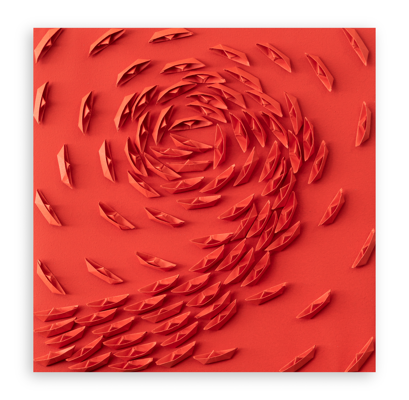 RICCARDO GUSMAROLI (1963) - Vortice Rosso