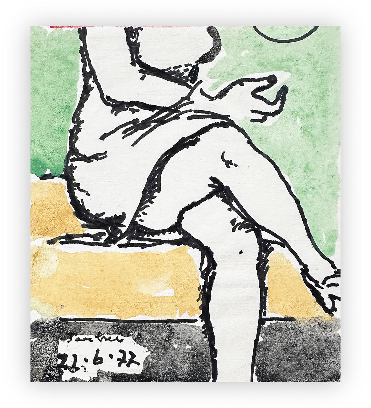 ORFEO TAMBURI (1910-1994) - Senza Titolo, 1977