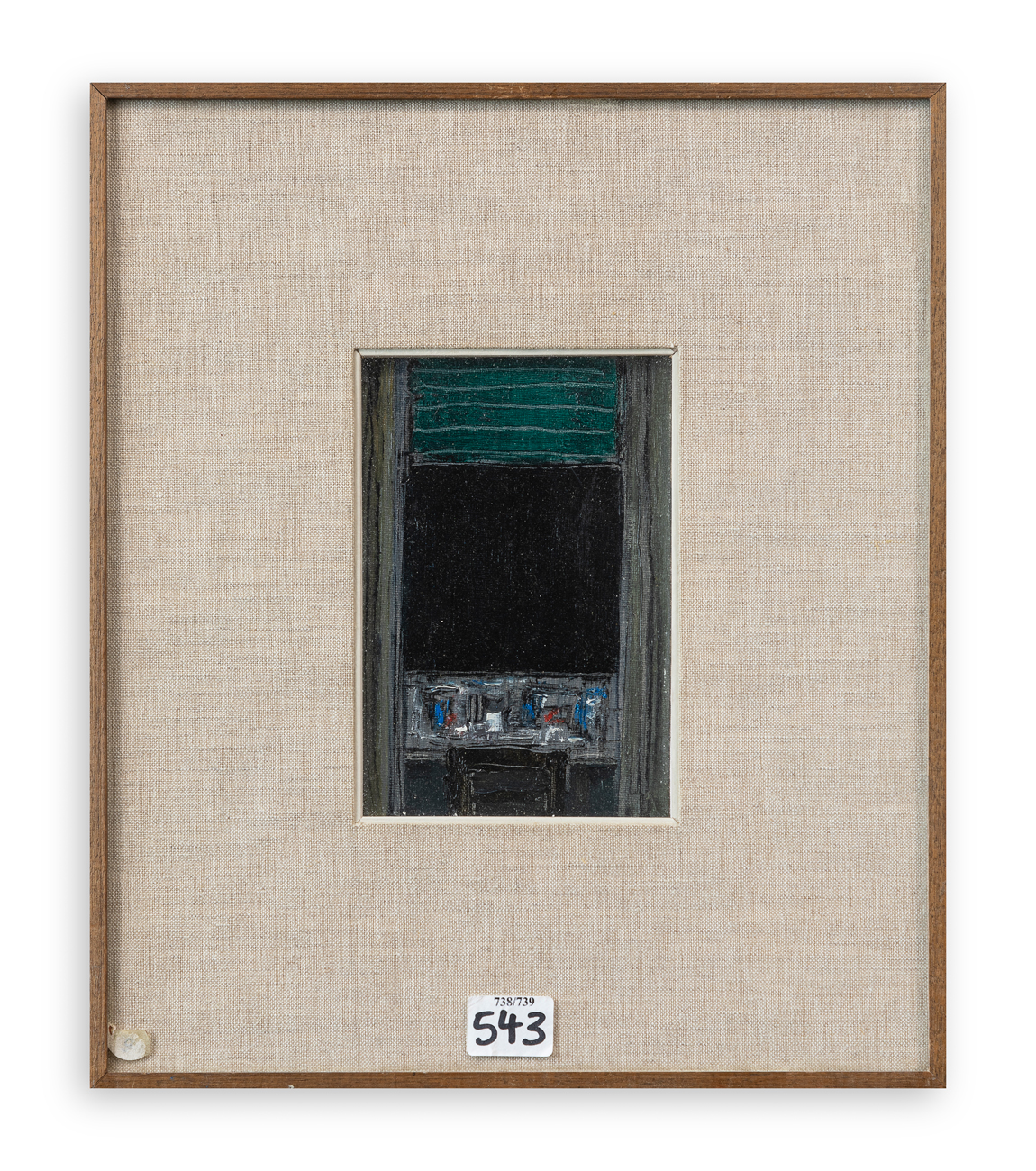 RENZO BIASION (1914-1996) - Interno, 1963
